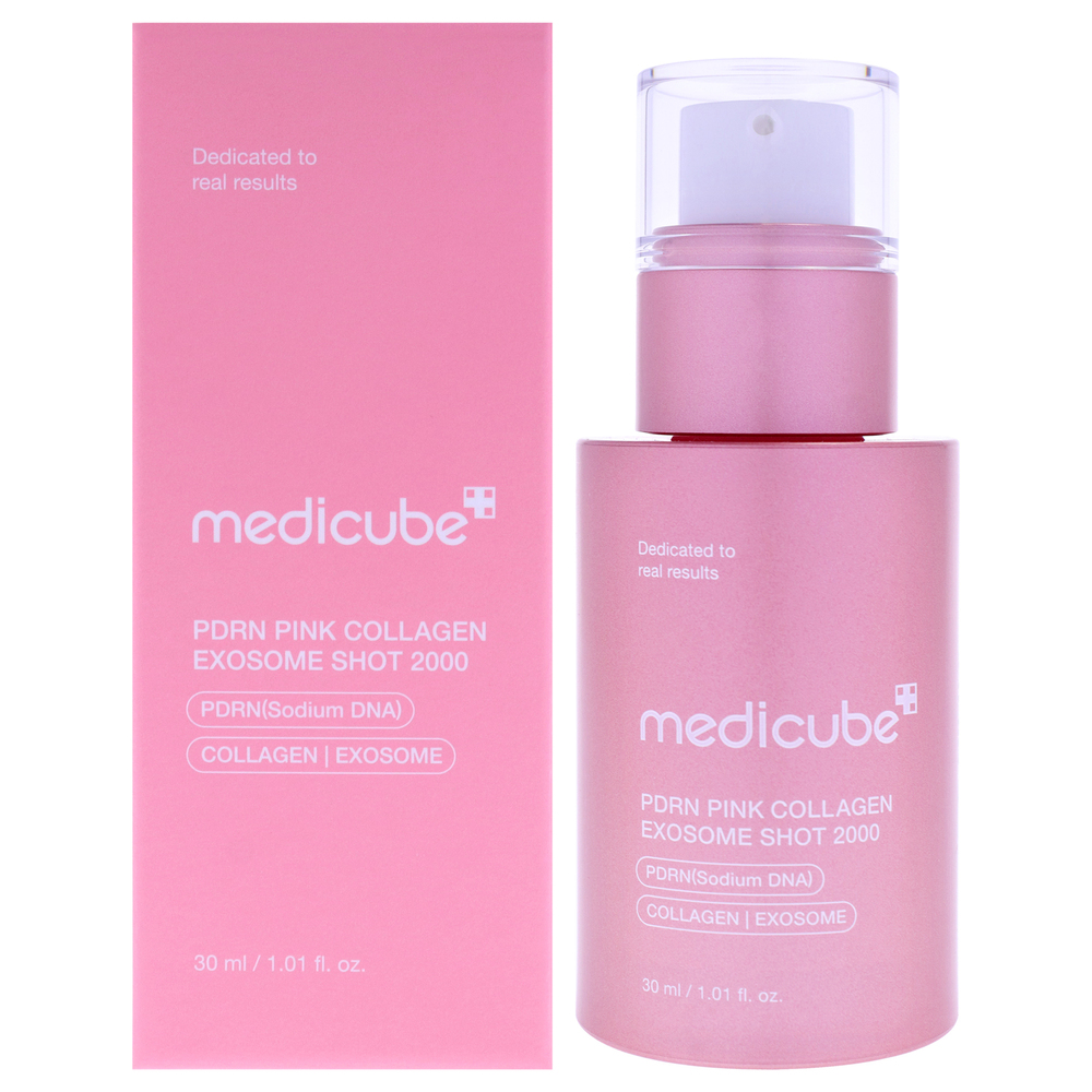PDRN Pink Exosome Shot 2000 Serum by Medicube for Women - 1.01 oz Serum